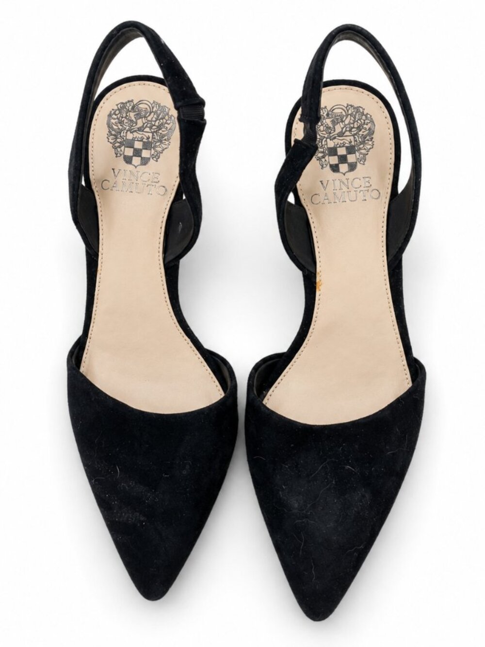 Vince Camuto Black Slingback Heels (Size 8) - Picture 2 of 3